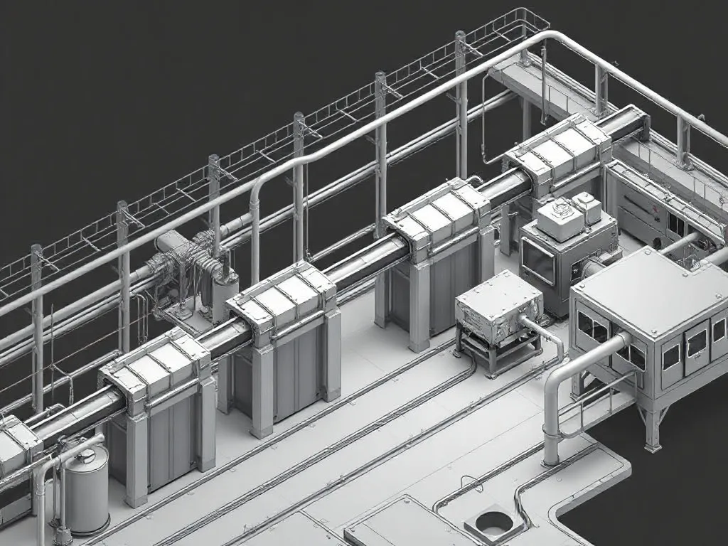 A professional industrial technical drawing of a digital dat